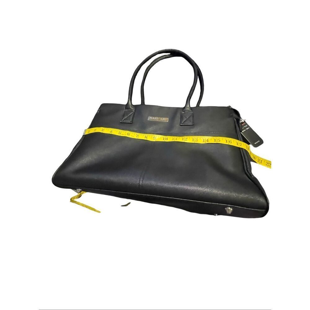 Mary Kay Womens Black Large Double Handles Travel Shoulder Consultant Tote Bag - Picture 5 of 15